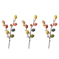 thumbnail image 1 of 3 piezas de adornos florales con forma de ramas de árbol de Pascua para pintar huevos, 1 of 8