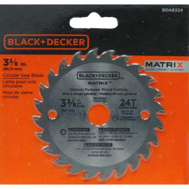 Vintage Black & Decker 7 1/4 Metal Cutting Circular Saw Blade