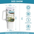 thumbnail image 3 of 40 Oz Car Handle Water Bottle Water Cup Water Bottle Water Jug Coffee Cup Travel Water Bottle Adorable Rabbit, 3 of 8