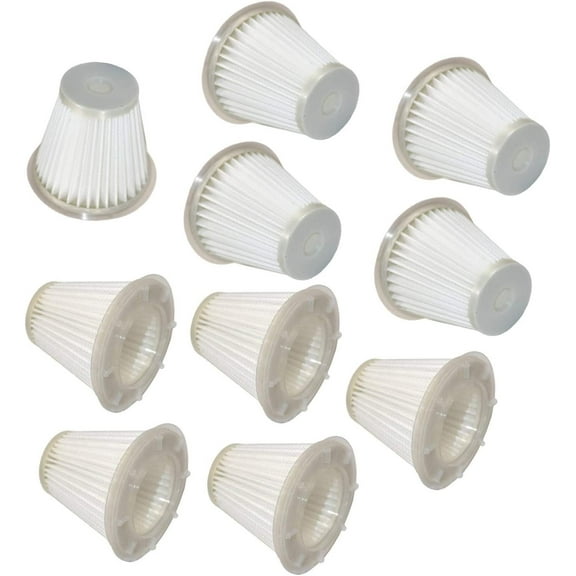 HQRP Set of 10 Filters for Black & Decker VF100, VF100H fits DustBusters vacuums