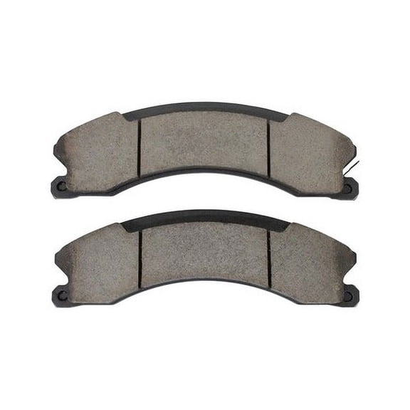 Mpa Electrical 1001-1565C Quality Built Disc Brake Pad, Premium, Ceramic,