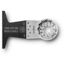 Fein StarLock E-Cut Curved Oscillating Saw Blade for Wood, Drywall and Plastic - 2-1/2x2", 3-Pack - 63502228260