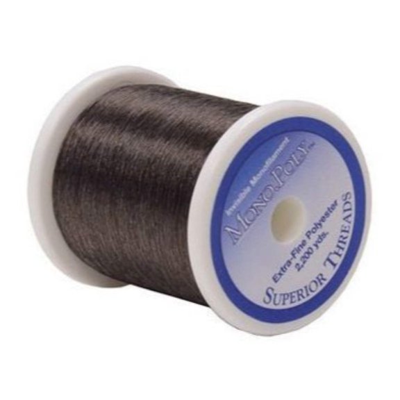 119-02-smoke Superior Monopoly - 2000 yds - Color Smoke - shipping included