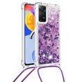 thumbnail image 1 of Funda FOXDOCK para Xiaomi Redmi Note 11 Pro 4G/5G con Cuerda Ajustable, Brillo Líquido, Protección Antigolpes y Lente – Ideal para Regalo, 1 of 6