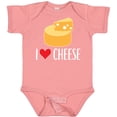 thumbnail image 3 of Inktastic I Love Cheese Funny Cheese Lover Boys or Girls Baby Bodysuit, 3 of 5