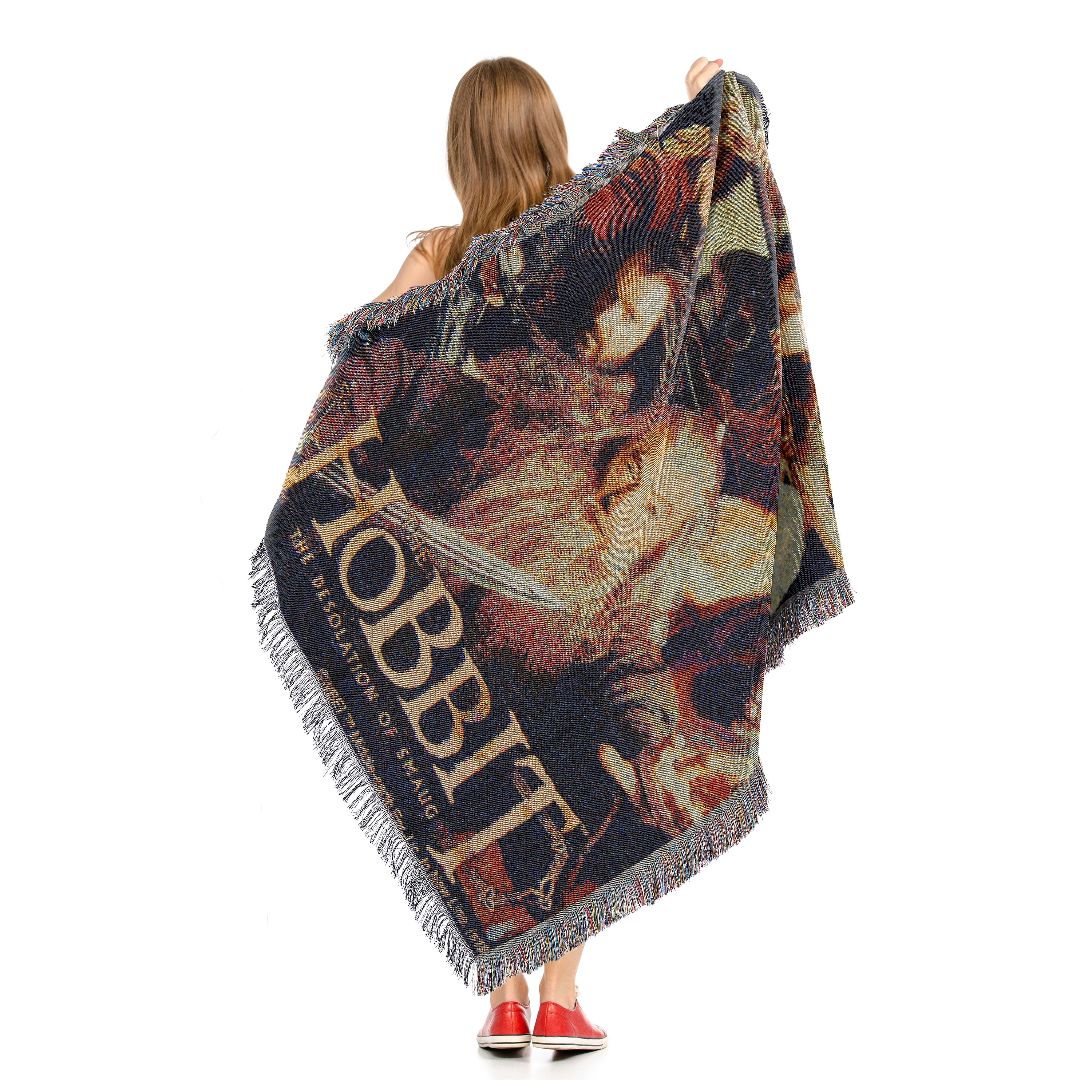 Lord of The Rings - The Hobbit Woven Tapestry Throw Blanket 48