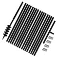 thumbnail image 1 of Ground Drill with Handle 100 mm with Extension Tube 17 m Steel, 1 of 4