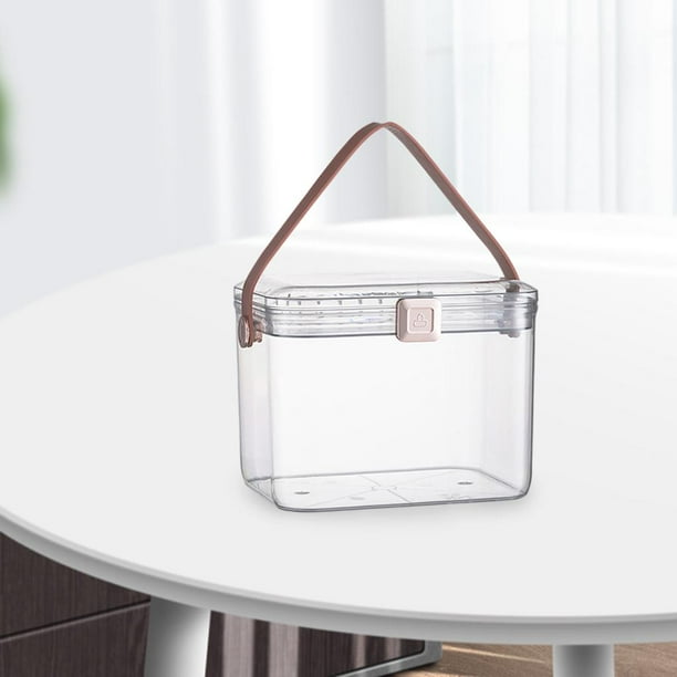 Caja de costura portátil, Organizador de cosméticos, plástico de plástico multipropósito, Caja de almacenamiento de herramientas Baoblaze Caja de almacenamiento