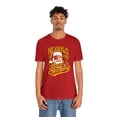 thumbnail image 5 of Yinzer Santa Unisex T-shirt: Bella Canvas 3001 Pittsburgh Christmas, 5 of 5
