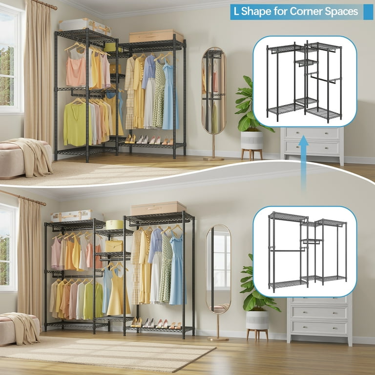 Vipek 5 tiers wire garment rack discount