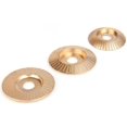 thumbnail image 1 of 3pcs 4 Inch Grinder Wheel Wooden Shaping Wheel Grinding Wheel Grinding Wheel Shaping Angle Grinders with Inner Diameter 5/8 Inch, 1 of 5