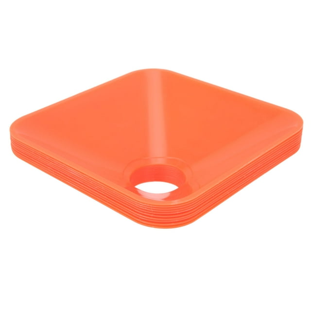 Disc Cone Set, Bright Color UV Proof Training Cones For Basketball Blue,Green,Black,Yellow,Orange