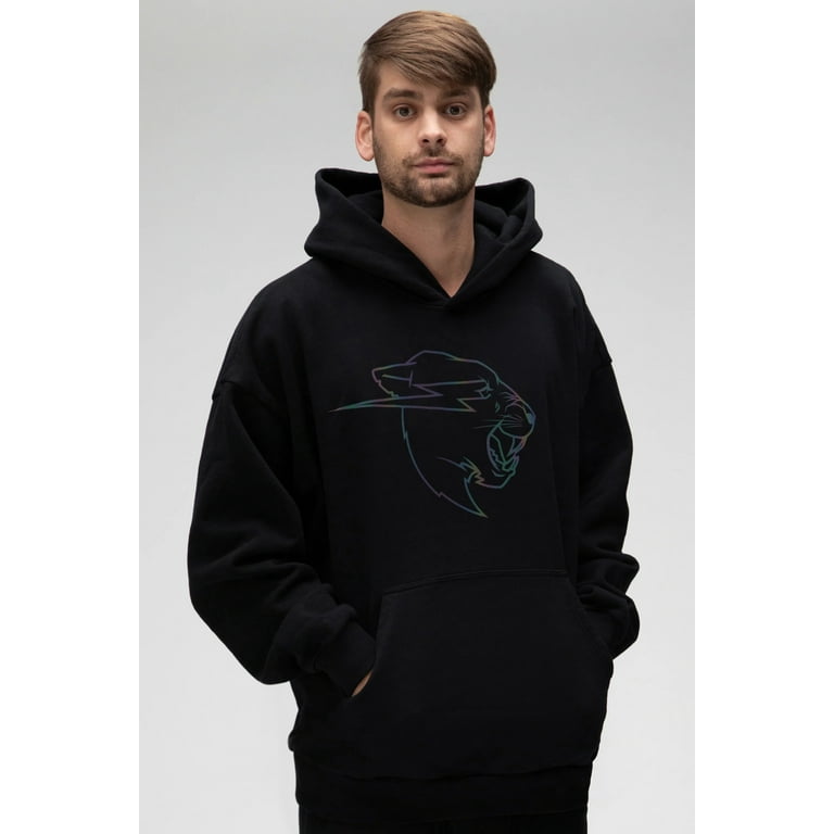REFLECTIVE PANTHER HOODIE BLACK Walmart