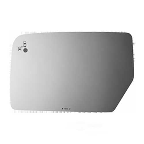 Burco Side View Mirror Replacement Glass - Clear Glass - 4636B