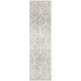 thumbnail image 3 of SAFAVIEH Madison Leighton Geometric Runner Rug, Ivory/Silver, 2'3" x 22', 3 of 10
