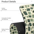 thumbnail image 4 of Yayeee Faucet Mat for Kitchen Sink 30" Diatomite Long Splash Guard Pad, Green Geometric, 2 Pack, 4 of 7