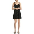 thumbnail image 2 of No Boundaries Juniors' Swing Dress, 2 of 5