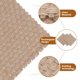 thumbnail image 3 of unbranded 6Ud Cojines De Lino Beige Para Adorno Retro Y Soporte Para Tazas En Casa, 3 of 6