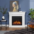 thumbnail image 2 of Real Flame Crawford 48" Slim Electric Fireplace in White, 2 of 8