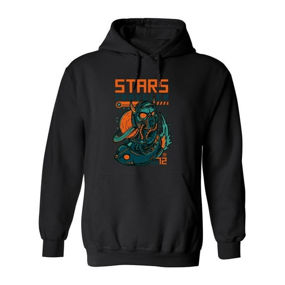 Stars Traveler Hoodie Men -Image by Shutterstock, Male 4X-Large