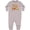 AC-Heather Grey, variant on Happy Thanksgiving Turkey Train with Food Baby Fleece Romper