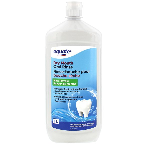 Equate Dry Mouth Oral Rinse Mint Flavour