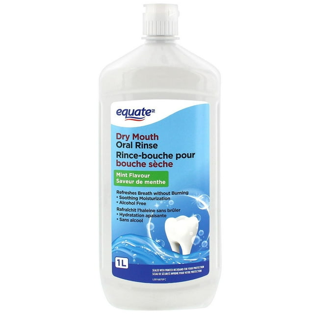 Equate Dry Mouth Oral Rinse Mint Flavour