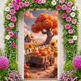 thumbnail image 6 of Pumpkin Decor Fall Scene Harvest Theme Banner for Thanksgiving Outdoor Decoration Autumn Display, 6 of 9