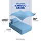 thumbnail image 5 of Juego de Sábanas Individual Spring Air Bamboo Sense Tacto Seda Transpirable Azul, 5 of 5