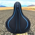 thumbnail image 4 of Shisuyan Selle Simple Absorption Siège Confortable pour Homme Femme Masculin (Noir Bleu), 4 of 8