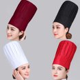 thumbnail image 3 of Maytalsory Chapeau Jetable pour Hôtel Uniforme Coton, Ce Chapeau Lavable en Machine Restaurants Jetable pour Réglable, 3 of 6