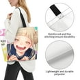 thumbnail image 4 of My Hero Academia Himiko Toga Kawaii Tote Bags Reusable Women Shoulder Bag Grocery Bag Travel Beach Shopping Work Daily Handle Bag, 4 of 8
