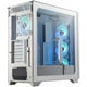thumbnail image 4 of Gabinete Gamer MSI MPG GUNGNIR 300R AIRFLOW WHITE E-ATX Media Torre 4 Fan Cristal Templado USB-C ARGB Blanco, 4 of 6