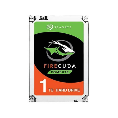 Seagate FireCuda SSHD ST1000DX002 1TB 7200RPM SATA 6.0 GB/s 64MB Hybrid Hard Drive (3.5