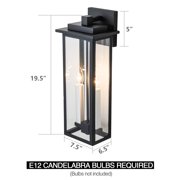 19.5 Outdoor Wall Sconce