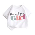 thumbnail image 2 of ATOGUTA Short Sleeve T-Shirts for Girls White Cute Graphic T-Shirt Soft Casual Tops for Kids 2-13, 2 of 5
