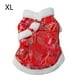 thumbnail image 2 of Ropa para perros espesar ropa mascota lindo traje tang chino año nuevo estilo invierno calor vestuario perros traje pomeranian maltés xl fan flor roja seitruly PT000713-11, 2 of 7