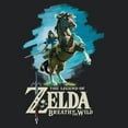 thumbnail image 2 of Womens Nintendo Legend of Zelda Breath of the Wild Link Epona Racerback Tank, 2 of 4