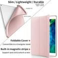 thumbnail image 5 of Case for iPad with Pencil Holder, [Auto Sleep/Wake] Soft Back Trifold Stand, 5 of 6
