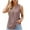 Rose Gold, variant on Scyoekwg Casual Tank Top for Women Sleeveless Womens Summer Fashion Loose Ladies Blouses Dressy Casual Trendy Basic Tank Tops Going Out Top Clothes