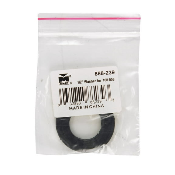 ProLine 1/2 In. Rubber Dielectric Union Washer 888-239 Pack of 5
