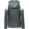 thumbnail image 3 of Holloway Sportswear XL Womens RETRO GRADE JACKET Graphite/White 229761, 3 of 5