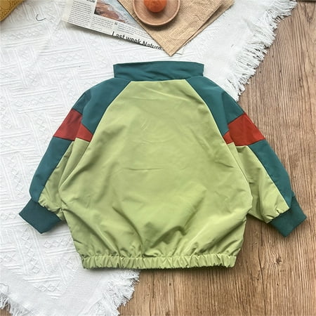 

LYCAQL Baby Boy Clothes Boys Ski Wear Children s Coat Autumn Outfit Outdoor Camping Girl Children Windcheater Spring Boys (Green 4-5 Years)