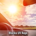 thumbnail image 4 of Genuine Dickies Red Carbon Fiber Accordion Sunshade, 41408WDI, 4 of 10