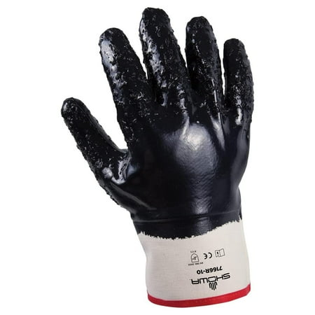 

Li jia hao 7166 Fully Coated Nitrile General Purpose Safety Work Glove with Cotton Liner (Pack of 12 Pair)