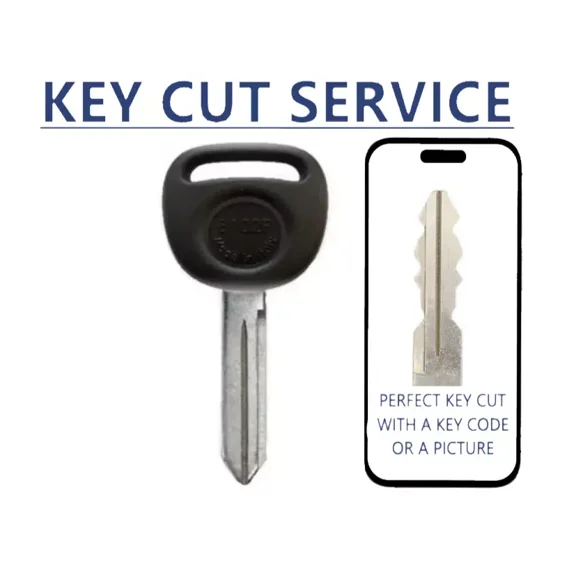 Chevrolet Gmc Gm B102 Mechanical Plastic Head Key B102p (No Chip) Keyline Usa