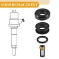 thumbnail image 4 of Unique Bargains Fuel Injector Seal O Ring Car O-Ring Rebuild Repair Kit for Toyota Supra 3.0 NBR Rubber Black 6 Sets, 4 of 6