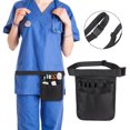 thumbnail image 1 of Cinturón organizador médico para enfermeras Riñonera médica de nailon antidesgarro (negro) Likrtyny Para estrenar, 1 of 9
