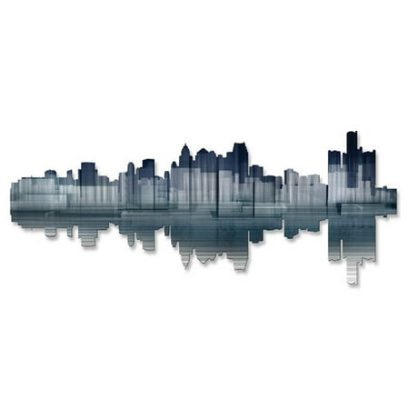 All My Walls Detroit Reflection Wall D cor