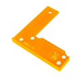 thumbnail image 1 of 4 Reglas De ángulo Recto, Regla Profesional De De Alta Precisión, En Forma De L, Naranja, 150mm, 1 of 8